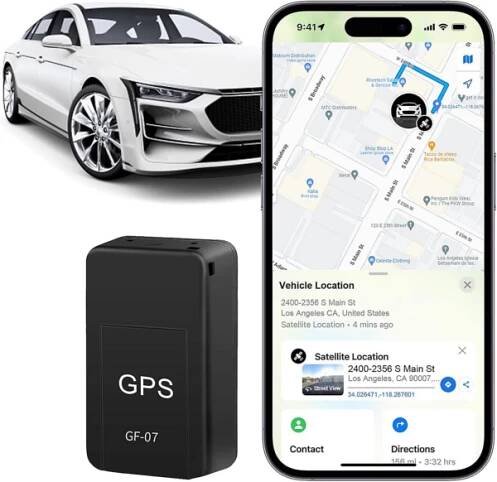 Malý magnetický GPS lokátor s funkcí odposlechu