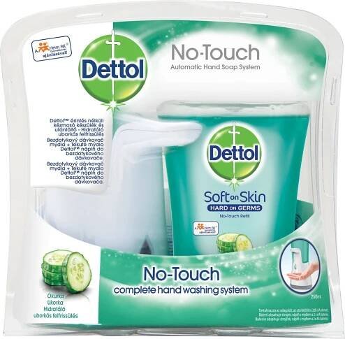 Dettol bezdotykový dávkovač mýdla 250 ml Aloe Vera