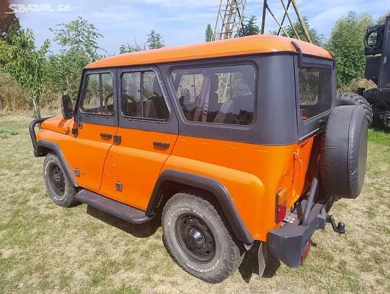 Uaz Hunter rok 2022 koupeno nové v ČR