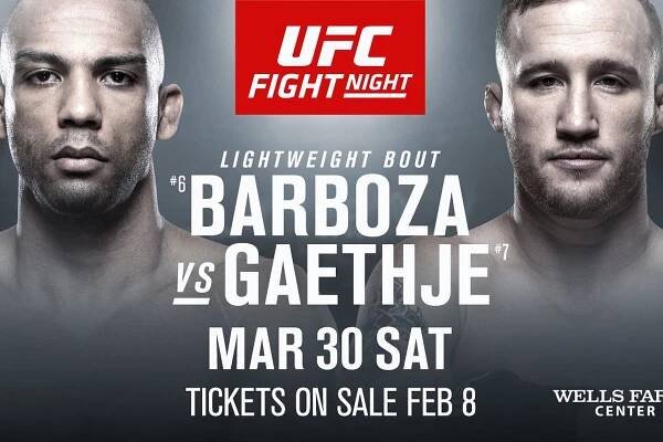 UFC - Barboza Edson - Gaethje Justin