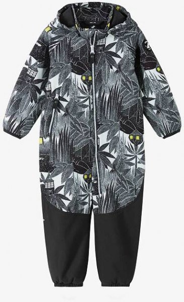 Dětská kombinéza Reima Moomin Skyddad - black