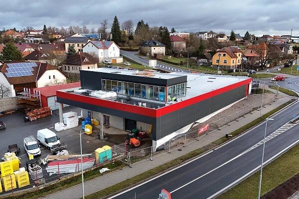 01/2024 Stavba nové prodejny v Nepomuku