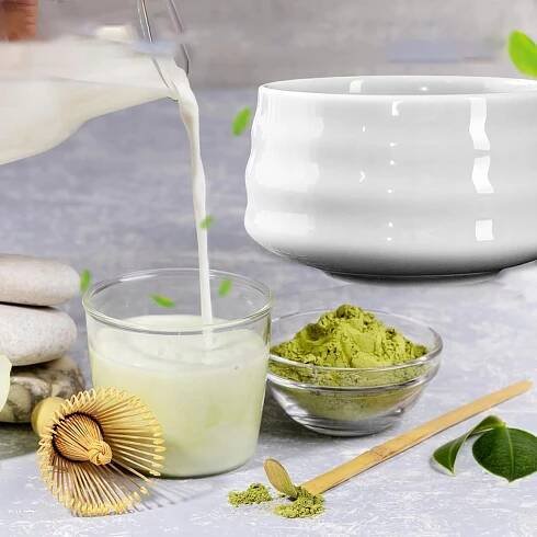 SADA NA MATCHU, MATCHA ŠLEHACÍ RUKOJEŤ, METLA MATCHA S MISKOU NA MATCHU Kód výrobce Zestaw do herbaty Matcha