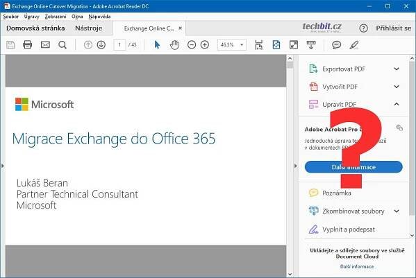 Adobe Acrobat Reader DC - Sidebar