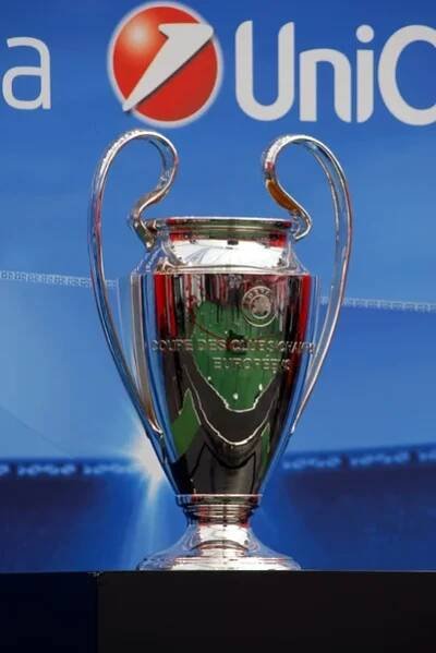 Trofej Ligy mistrů UEFA — Stock obrázek