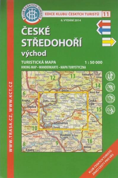 KČT 11 České středohoří východ | KNIHCENTRUM.cz