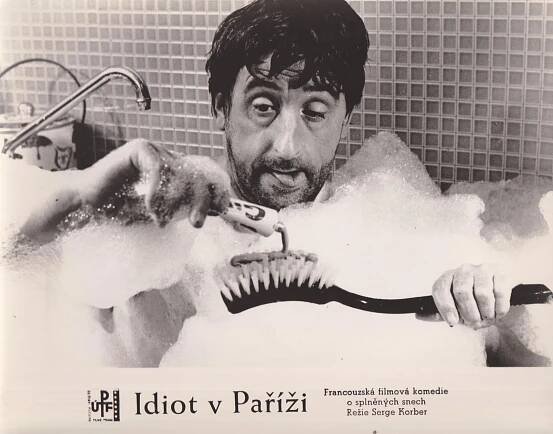 Idiot v Paříži, Jean Lefebvre, filmová fotoska - Starožitnosti a umění