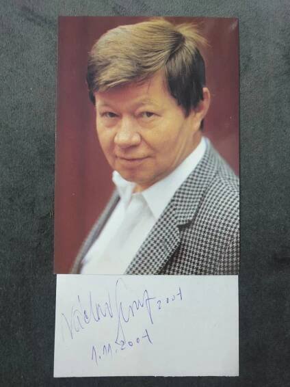 Václav Sloup - autogram / podpis