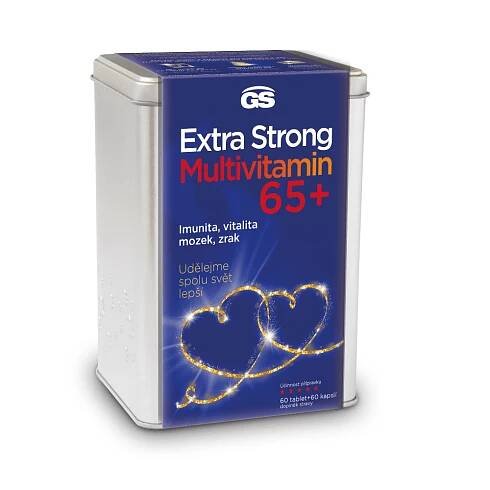 GS Extra Strong 65+ 60 tablet a 60 kapslí dárkové balení 2022
