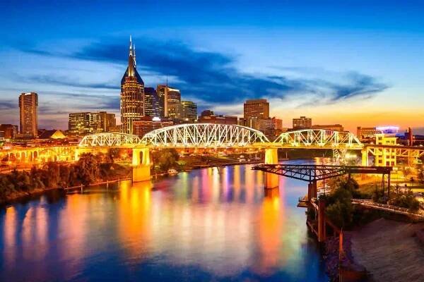 Nashville Skyline — Stock obrázek