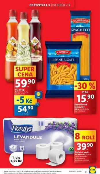 lidl - Leták Lidl od 04.09. do 07.09. - page: 3