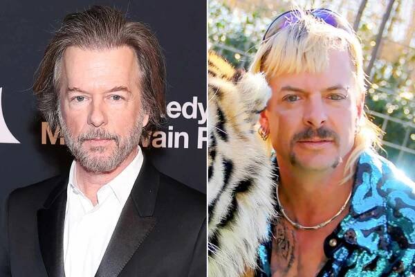 David Spade reacts to Joe Exotic saying he's better to play the Tiger King than Nicolas Cage: 'I can do super-gay'