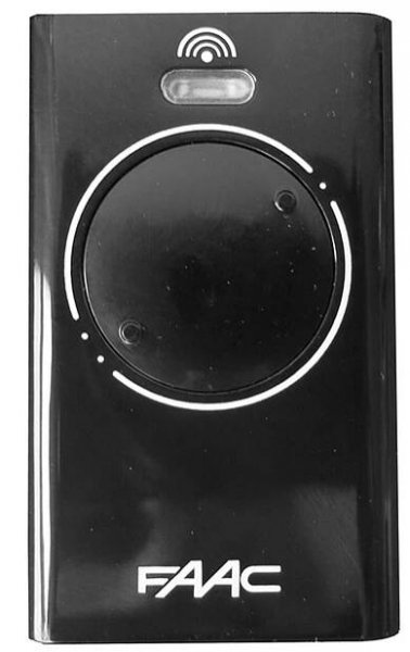 Obrázek produktu Ovladač 2 kanálový XT2 868 SLH LR černý FAAC