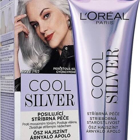 L'Oréal Paris Cool Silver perleťová bílá 114 ml