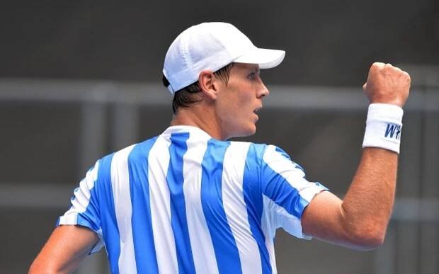 Tomáš Berdych na Australian Open - 2 - GALERIE: Tomáš Berdych na Australian Open (1/7)