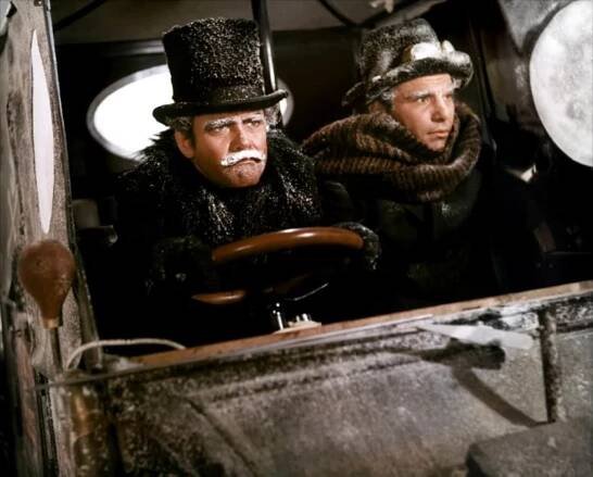 Peter Falk and Jack Lemmon in The Great Race (1965)