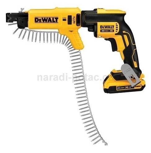 DeWALT DCF620D2K aku bezuhlíkový šroubovák na sádrokarton 18V 2x2,0Ah - Nářadí Potač