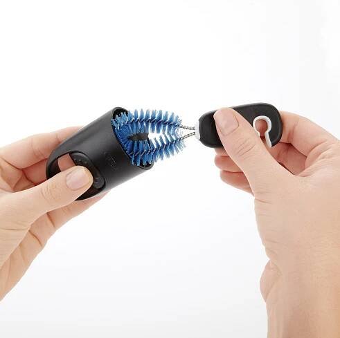 OXO – sada na mytí lahví 3 ks, modrá, GoodGrip Stav balení originální