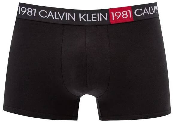 Calvin Klein pánské spodní prádlo Calvin Klein Trunk NB2050A-001 Černé
