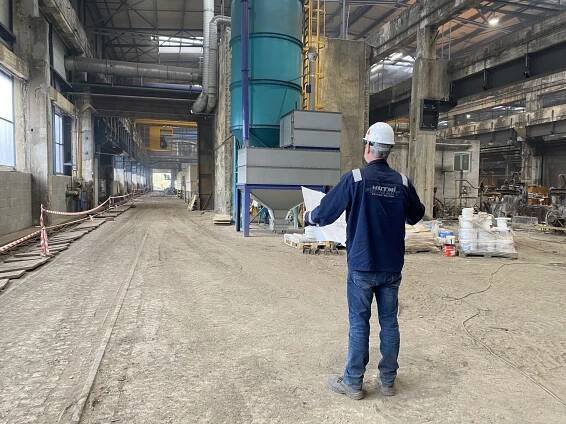 Ekologizace - slévárny PROMET FOUNDRY a.s. ve Vsetíně - HUTNÍ PROJEKT Frýdek-Místek a.s.