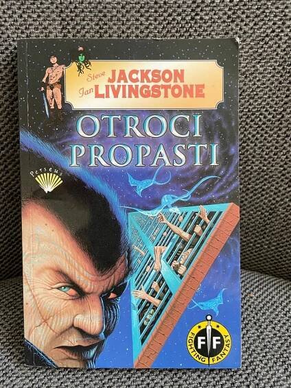 Gamebook - Fighting Fantasy - Jackson, Livingstone - Otroci propasti - Knižní sci-fi / fantasy