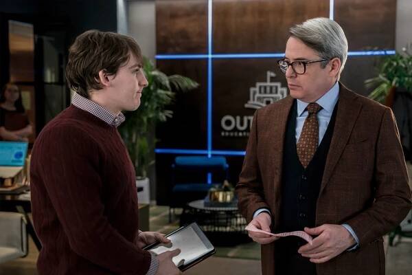 Father and son duo Matthew Broderick and James Wilkie Broderick star alongside each other in new 'Elsbeth' episode
