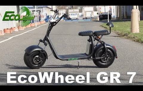 Elektrická koloběžka EcoWheel GR7 2020/Electric scooter EcoWheel GR7 2020