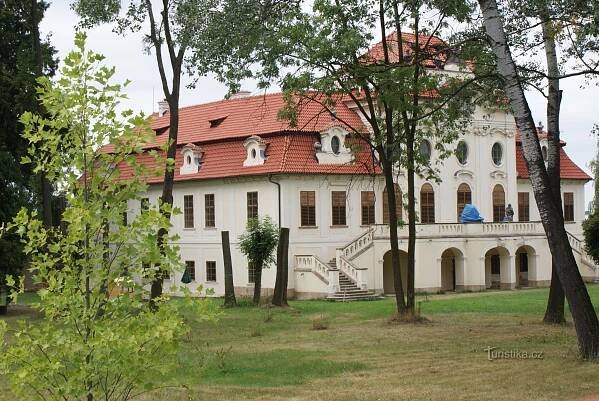zahradní průčelí