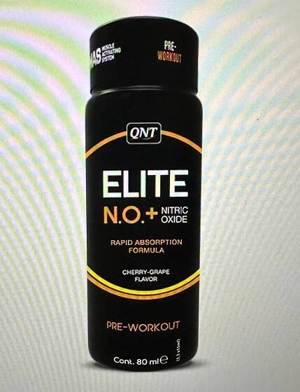 Elite N.O. + Nitric oxide cherry-grape flavor QNT