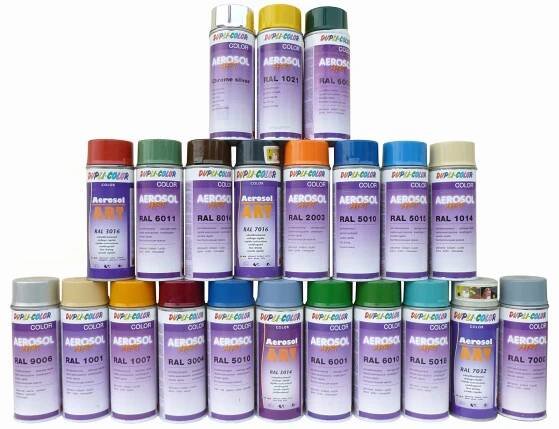 Dupli-Color aerosol ART matná RAL 9005 černá 400ml