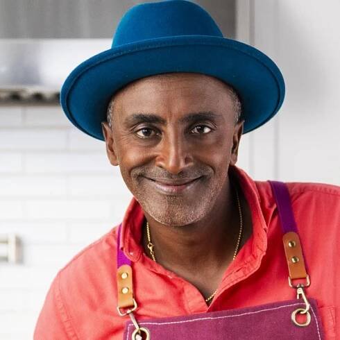 Marcus Samuelsson Headshot - Circle