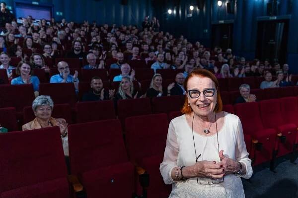 Iva Janžurová na zahájení projekce filmu Zámek. Foto: Kviff