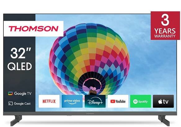 Thomson 32QG4S14, QLED Google TV, 32"