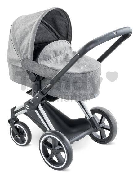 Kočárek pro panenku Cybex Landau 3v1 Priam šedý