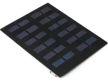 solární panel, počet článků: 24 polykrystalický 1.5W 6V 1.5W 17procent USB Povrchová montáž