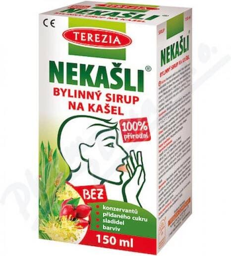 Terezia Company Nekašli přírodní bylinný sirup 150 ml