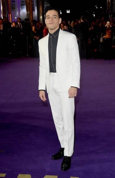 Rami Malek at an event for Bohemian Rhapsody (2018)