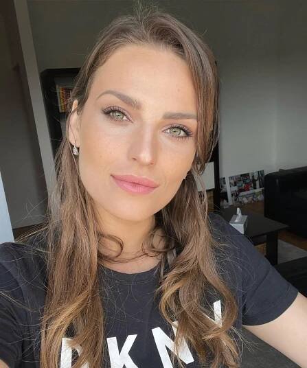 Slovenská herečka Martina Zábranská.