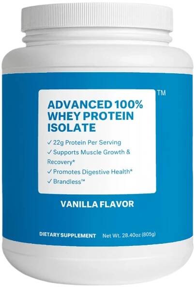 Advanced 100% Whey Protein Isolate