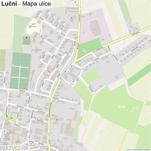 Luční - mapy | Kurzy.cz