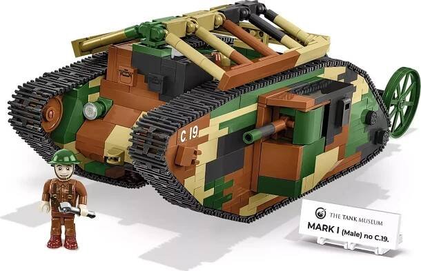 COBI Great War 2993 Mark I C 19 Male