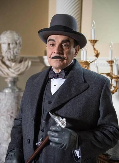 David Suchet went on to play Agatha Christie's funny little Belgian detective in adaptations of all her stories over 13 series, becoming the definitive TV Poirot in global public consciousness