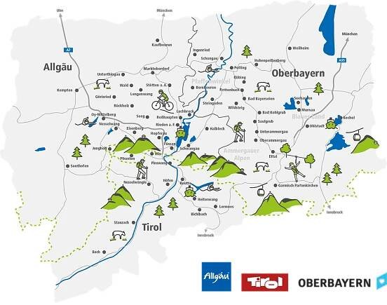Königscard - CAMPINGPLATZ in Pfronten / Allgäu / Bayern