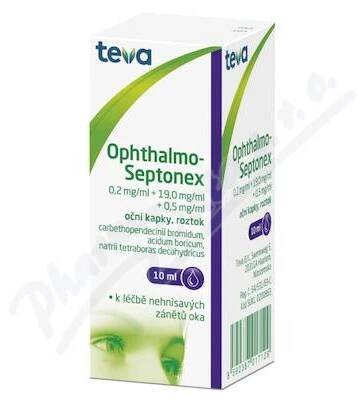 Ophthalmo-Septonex oph.gtt.sol. 1 x 10 ml plast