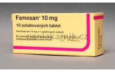 Famosan 10 mg 10 tablet
