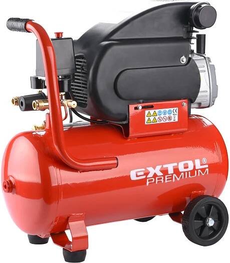 EXTOL PREMIUM 8895310 kompresor olejový, 1500W, 24 l