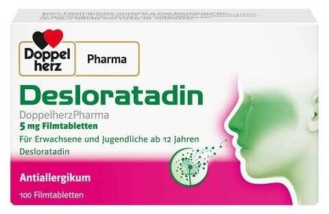 DESLORATADIN DoppelherzPharma 5 mg Filmtabletten