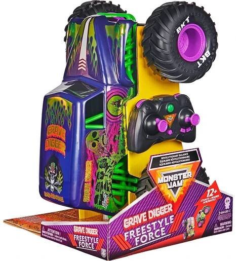 MONSTER JAM RC AKROBATICKÝ GRAVE DIGGER