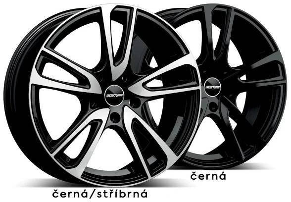 GMP ASTRAL 7X17 4X108 ET16 black silver od 4 029 Kč - Heureka.cz