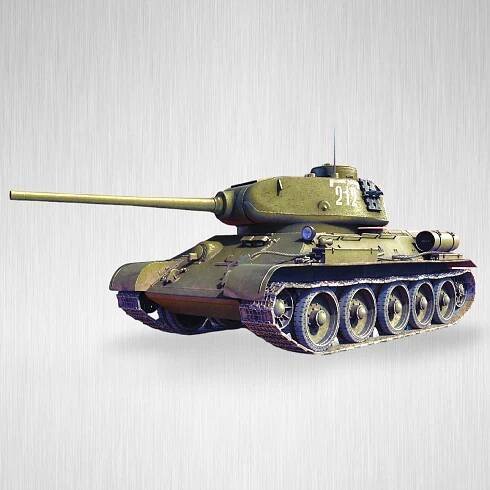 Plastikový model tanku Т-34-85 v měřítku 1:35. Vhodný dárek